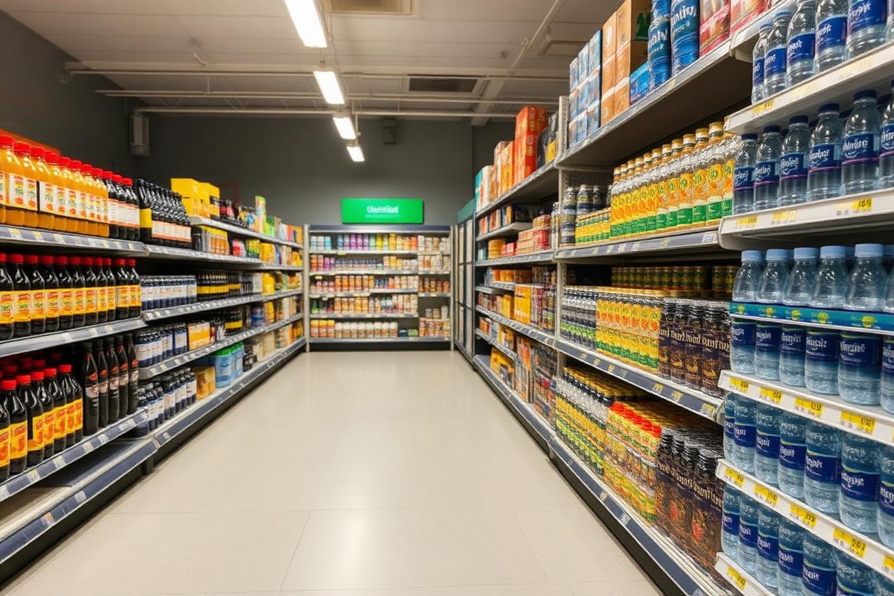Clean, Spacious Aisles